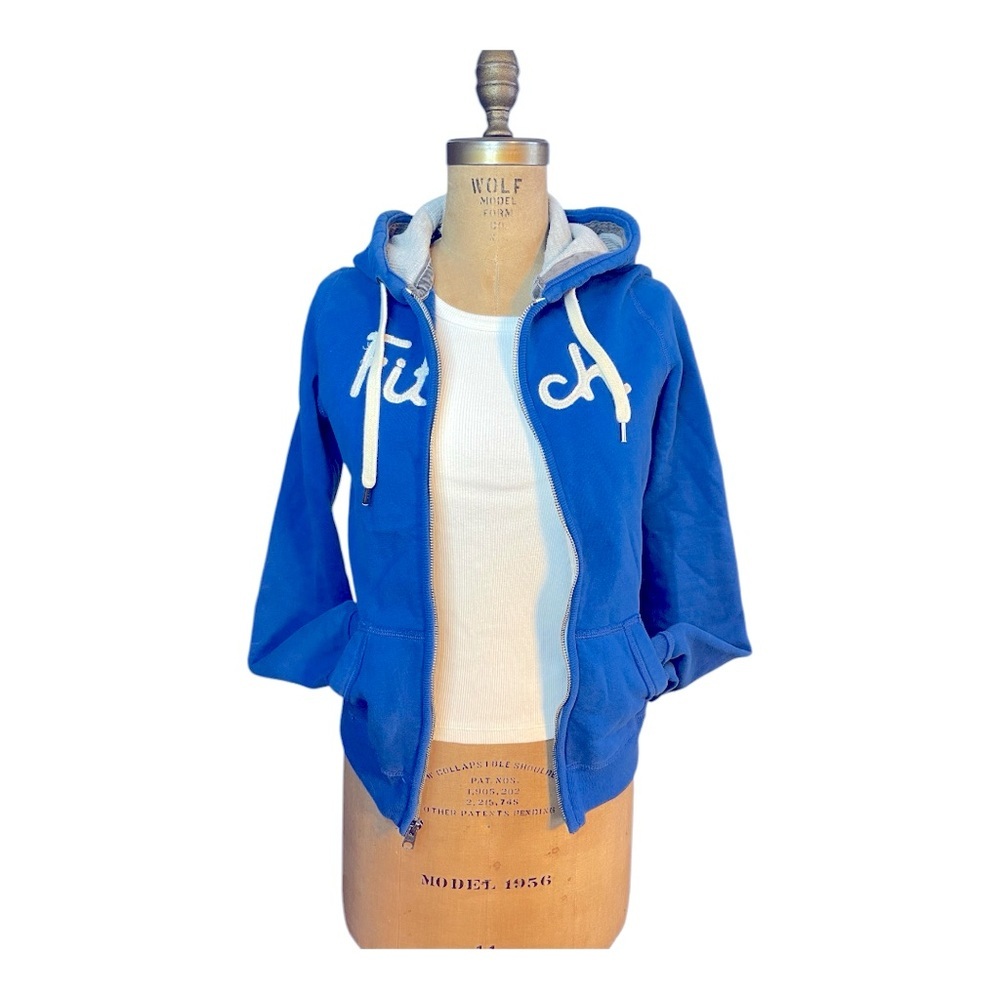 Abercrombie & Fitch | Blue Front Zip Hoodie